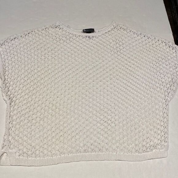 White open weave pullover sweater size 26/28 by Lane Bryant - Picture 1 of 7